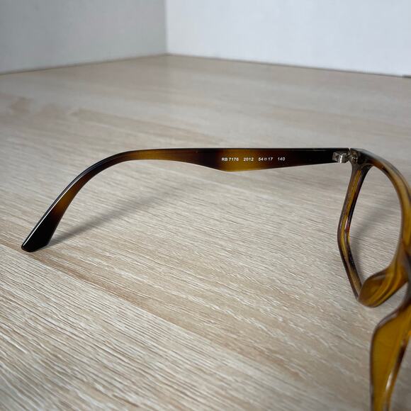 Ray-Ban RB7176 2012 Eyeglasses Tortoise Shell 54-17-140 - Picture 4 of 8